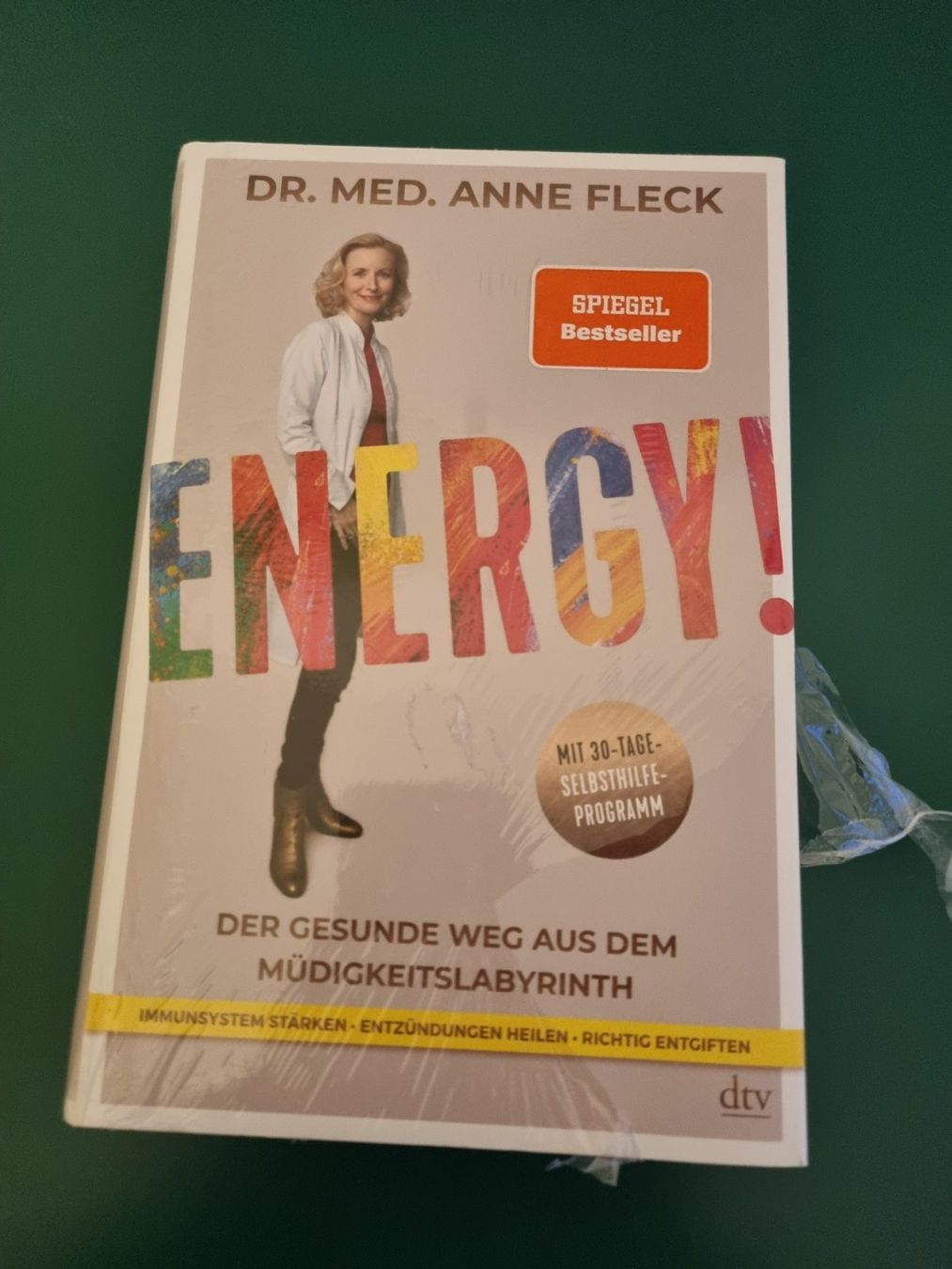 Libri: ENERGY DR. MED.ANNE FLECK / OVP – Nuovo e nell'imballaggio originale da Zofingen venduto da Felpa