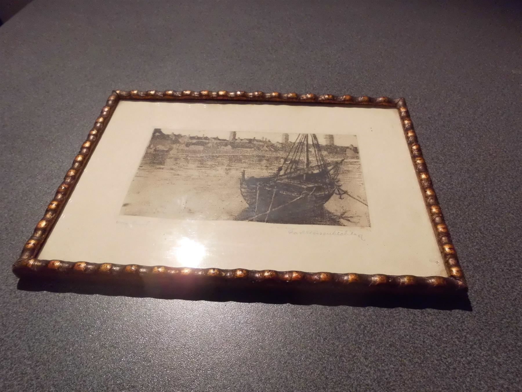 Foto & Immagini: Bild Segelschiff, schwarz/weiss, Orig/Ra – Usato da Zürich venduto da abraxas1291