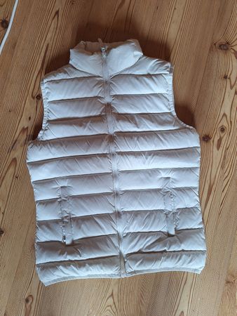 Damen Steppweste Collection Migros weiss Grösse XS