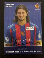 FC Basel David Abraham, signiert, Saison 2008/2009