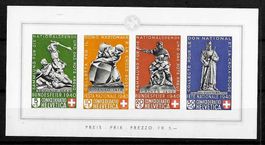 1940, B12** Block Pro Patria postfrisch (15773)