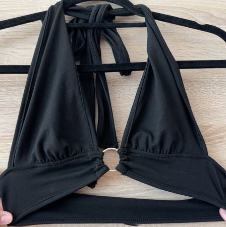 Crop top soirée noir