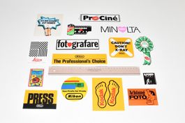 Kodak, Leica, Nikon, Fuji, Agfa, Minolta Aufkleber / Sticker