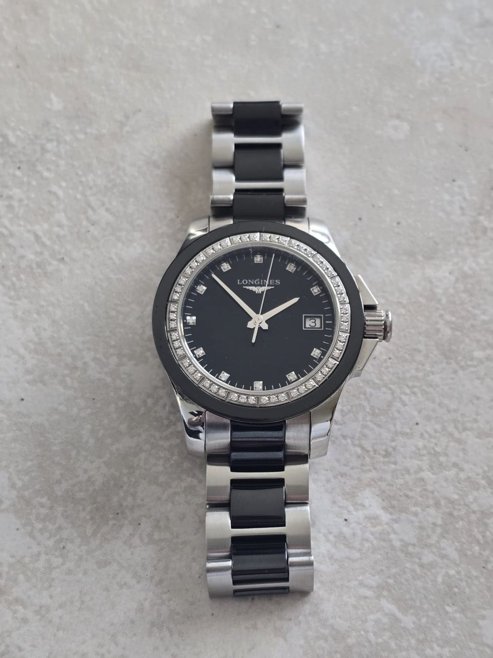 Longines Orologi: Longines Conquest mit Diamanten – Usato da Untersiggenthal venduto da Tansanit4 1