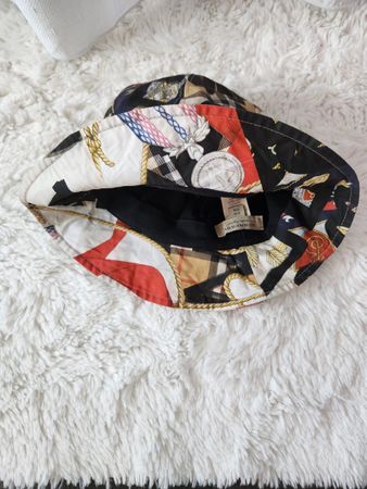 Burberry Bucket Hat, cooler Sommerhut, Grösse S/M
