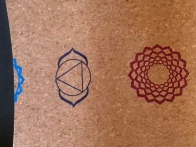 Bodenmatten: Indische Yogamatte mit Chakra Bildern, dazu eine Hülle – Neu und originalverpackt aus Gais von FidelCastro2
