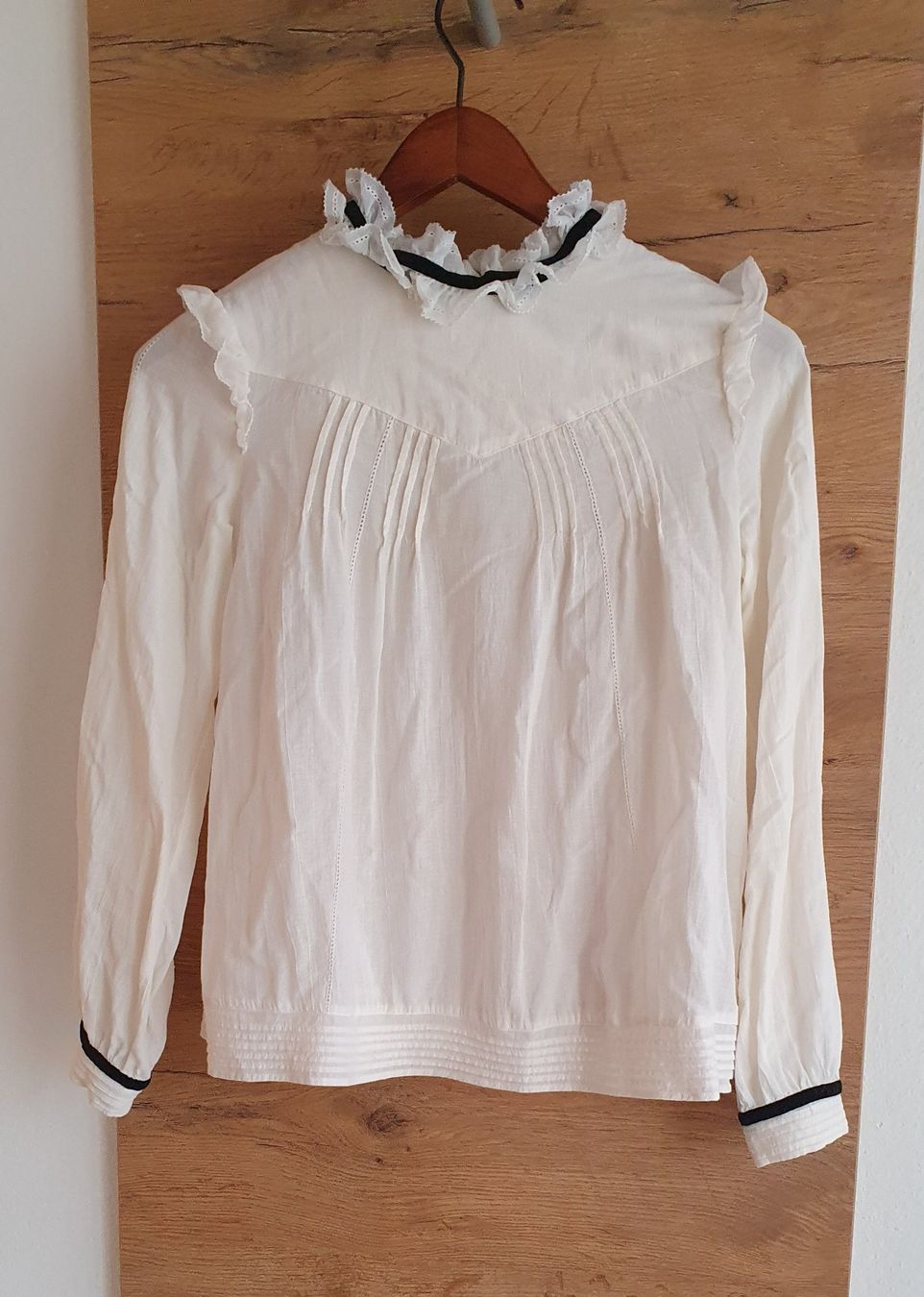 Maison Scotch Camicette: Scotch & Soda romantische Bluse Gr S – Usato da Reitnau venduto da Sirona28 1