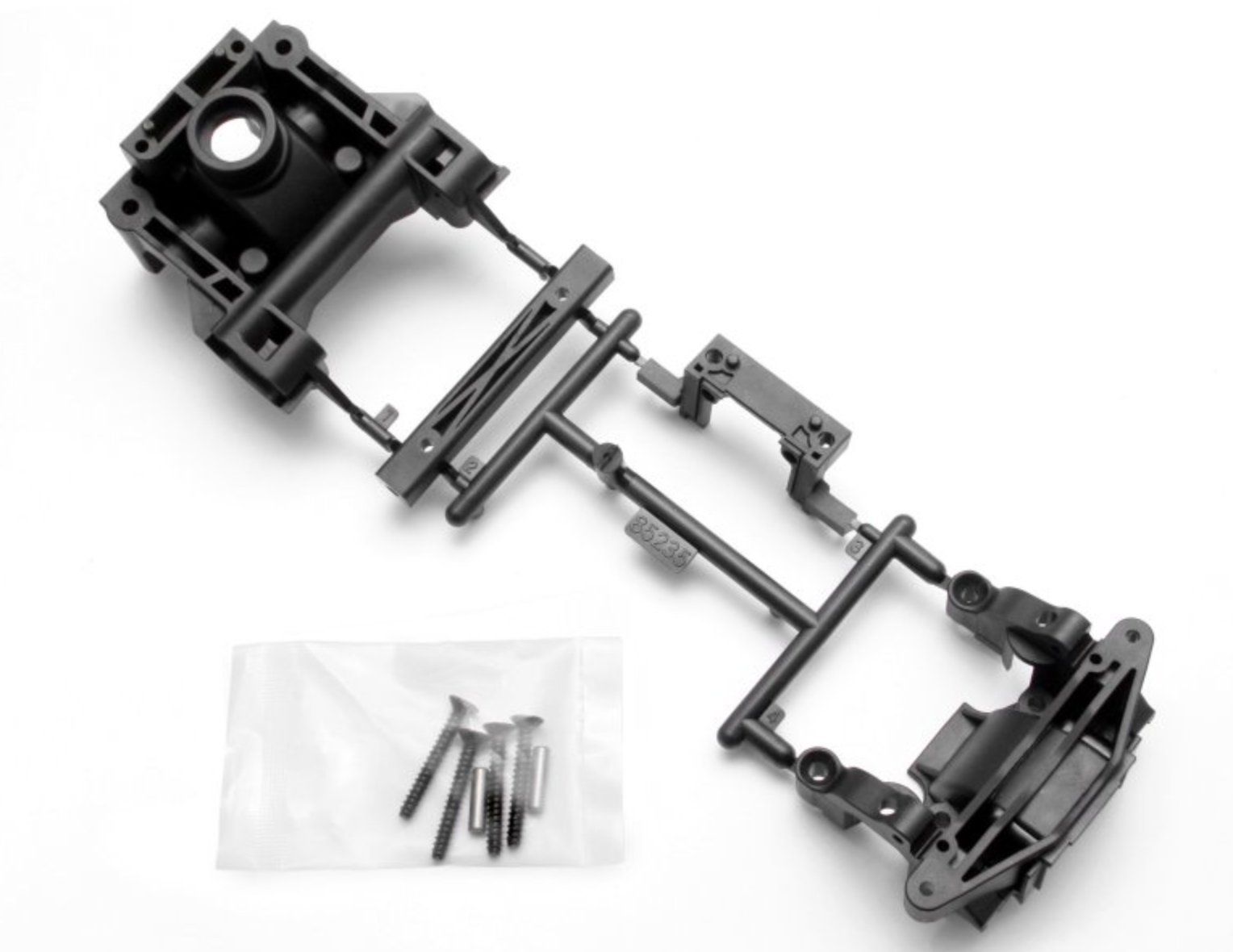 HPI Modellismo RC: HPI #85235 - GEAR BOX/BULKHEAD SET - Savage X – Nuovo e nell'imballaggio originale da Trélex venduto da Arnaudyak