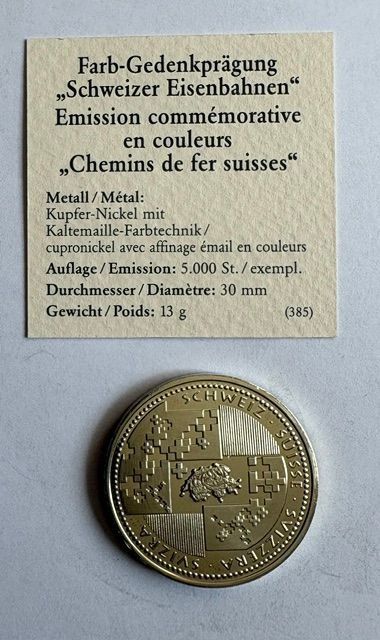 Medaglie: Schweizer Eisenbahnen 1889 – Nuovo (secondo la descrizione) da Zürich venduto da T62om 1