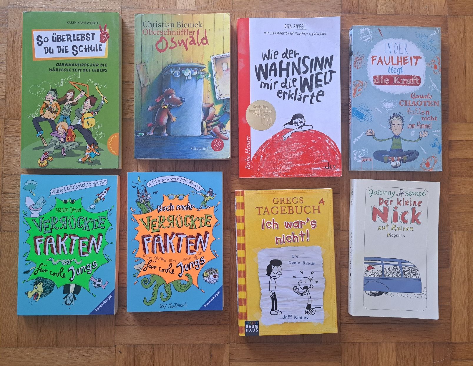Bücher: 8 spannende Jugendbücher top Zustand – Gebraucht aus Bergdietikon von LustigerLoewenzahn