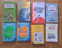 8 spannende Jugendbücher top Zustand