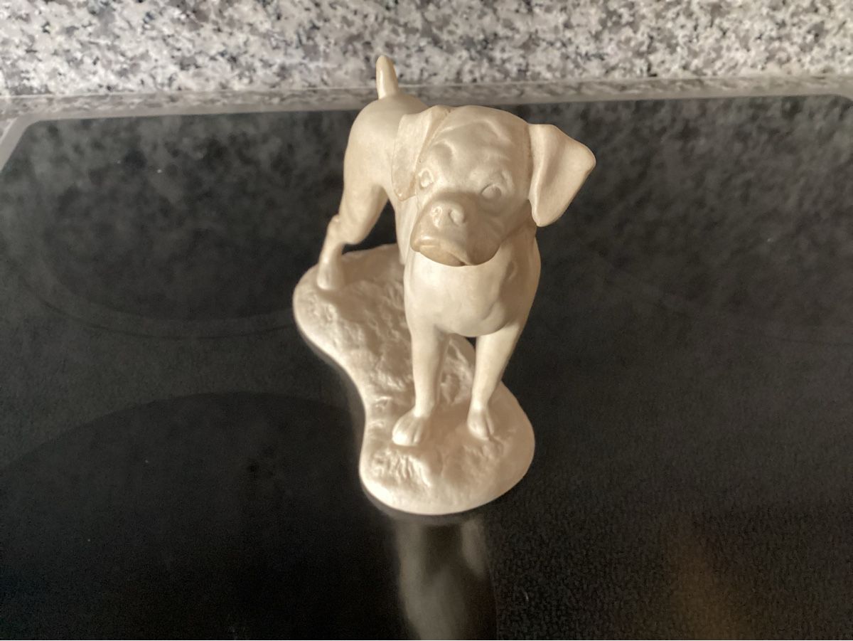 Hummel Statuette: Goebel Boxerhund, Keramik – Usato da Minusio venduto da scotch111 1