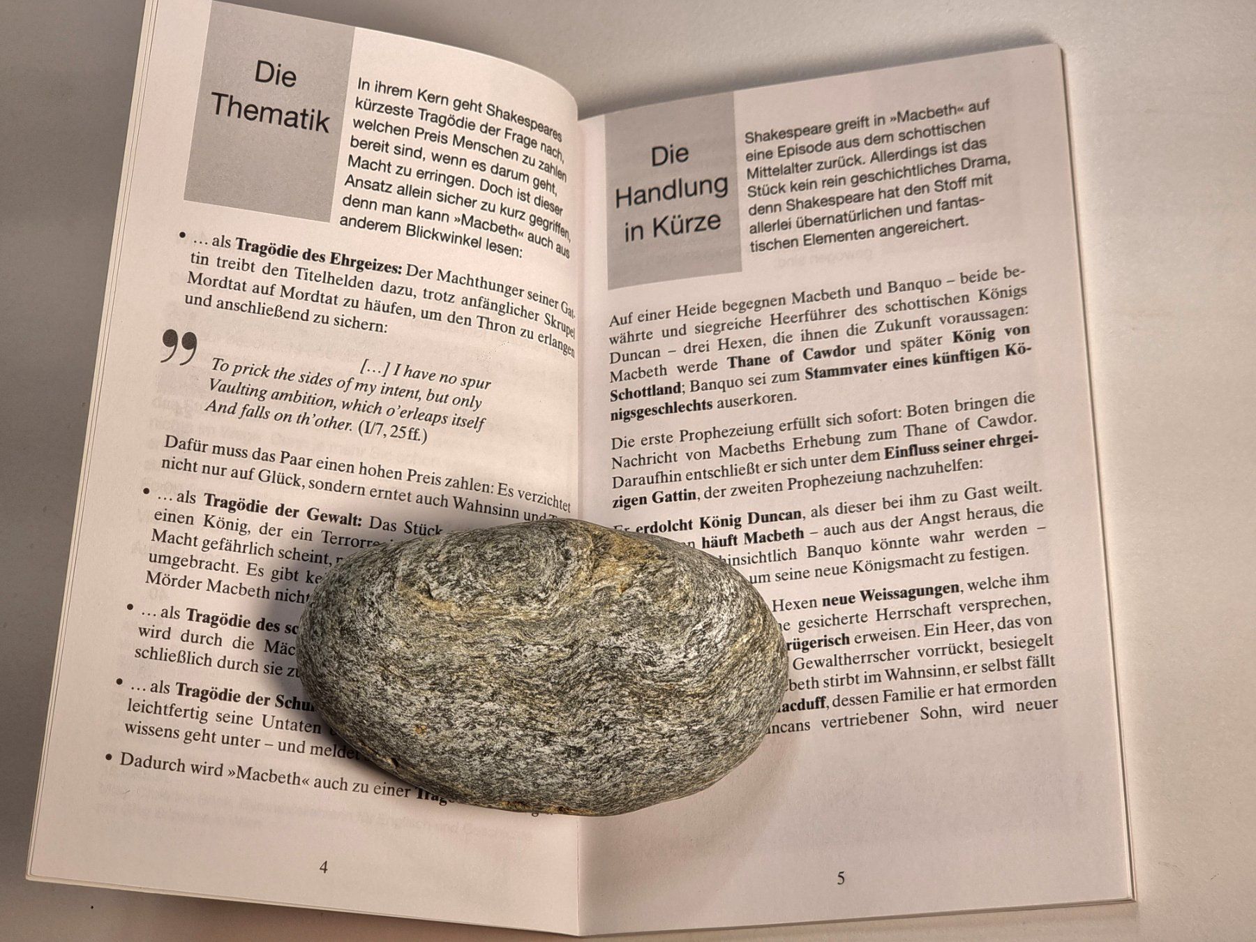 Libri: MACBETH SHAKESPEAR E/D Interpretation Inhalt Hintergrund – Nuovo (secondo la descrizione) da Dürnten venduto da Bachtelrider_ 5
