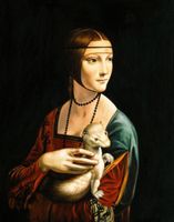 Leonardo da Vinci - Dame mit Hermelin