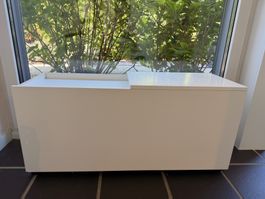 Schuhschrank mit Sitzbank