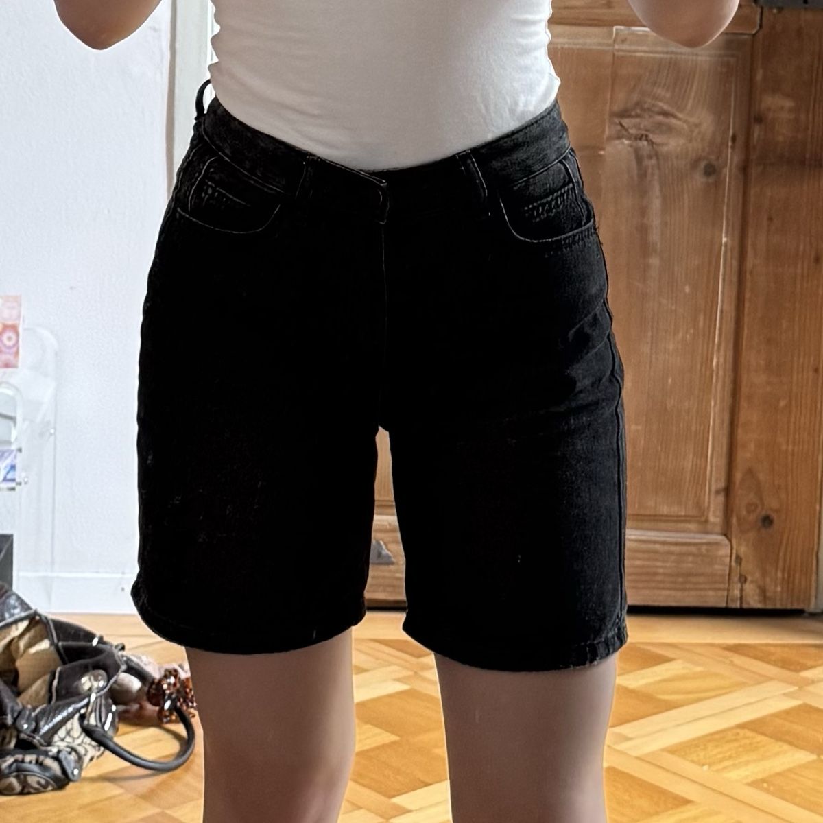 Jeans: Denim Shorts even&odd Black Size S used – Gebraucht aus solothurn von mil_ja.t