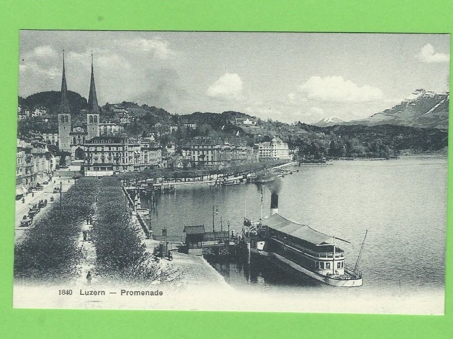 Cartoline postali: Luzern - Promenade – Nuovo (secondo la descrizione) da Zürich venduto da t24_de