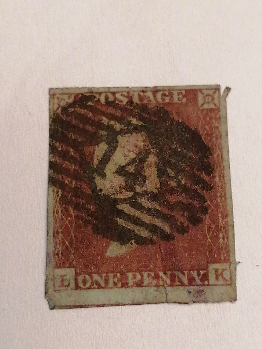 Tutti i francobolli: One Penny Red 1841  – Usato da Happerswil venduto da tschergi