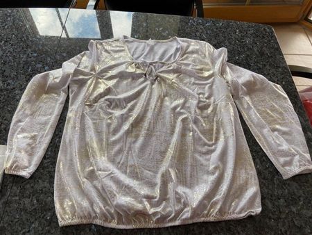 Neues Damen Langarm Blusen-Shirt Grö. 46