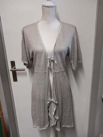 NILE zartes Leinen Jäggli Weste Cardigan Gr.L