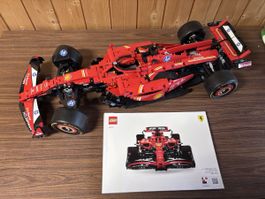 LEGO Technic Ferrari 42211 aufgebau  guter Zustand