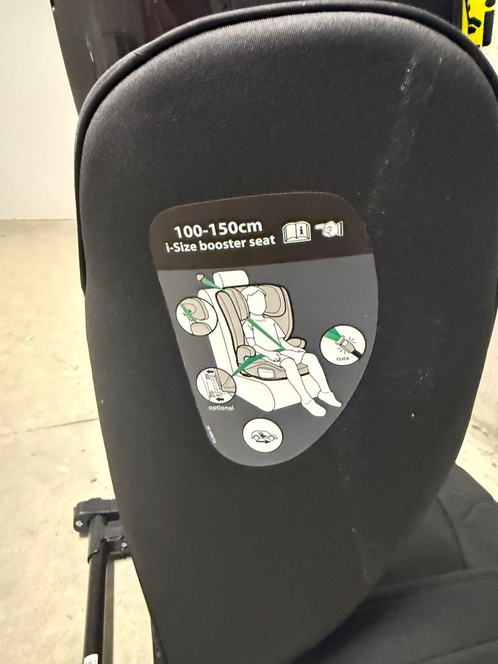 Auto-Kindersitze: Kindersitz 100-150cm schwarzer – Neu (gemäss Beschreibung) aus Lüscherz von Mario-Herr 2