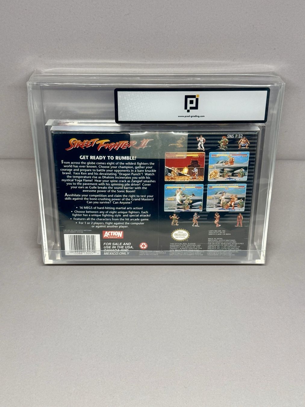 Nintendo Spiele: STREET FIGHTER 2 1992 SNES PIXEL GRADING 80+ – Neu und originalverpackt aus Neuenkirch von Armsy 1