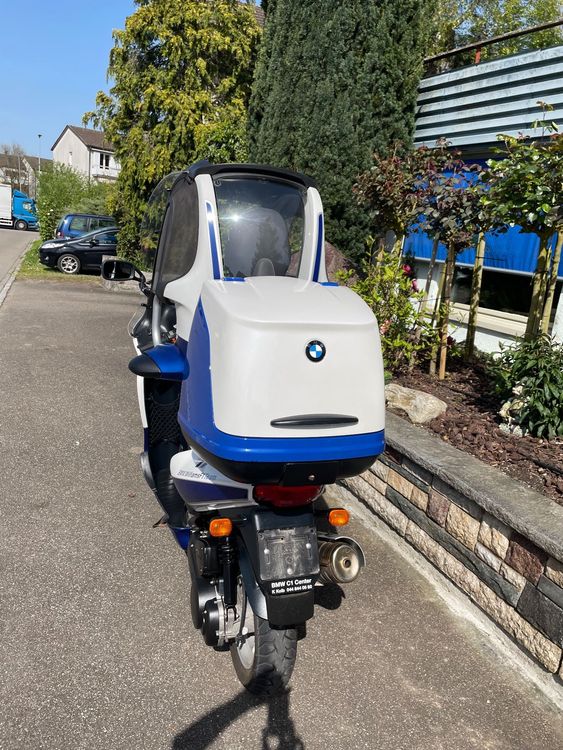 Sehr gepflegte BMW- C1 125 mit ABS und lackiertem Topcas (Gebraucht) in ...
