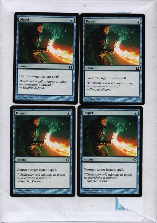 MtG, Magic the Gatering 4x Dispel (Gebraucht) in Glattfelden für CHF 1 ...