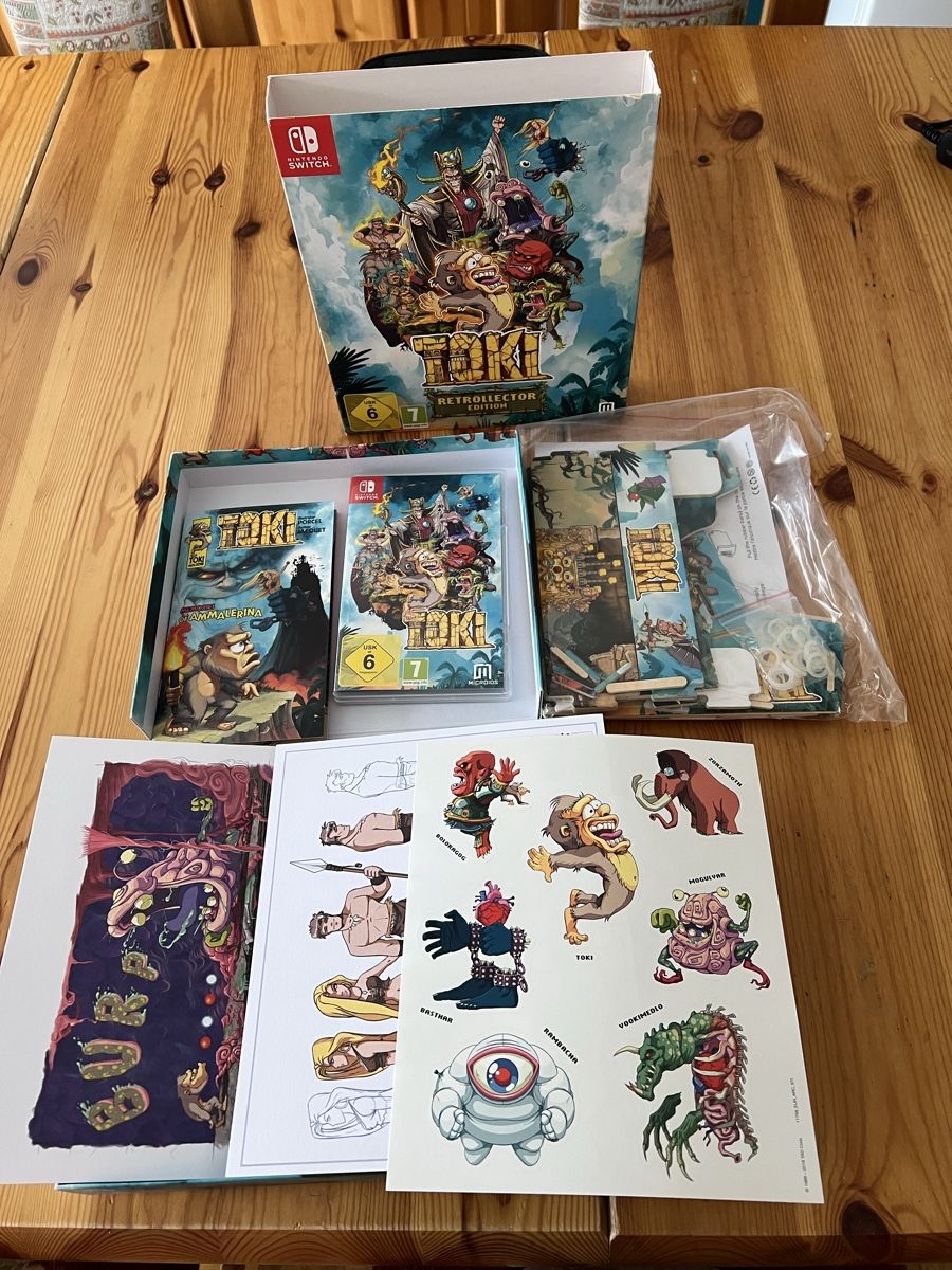 Nintendo Giochi: Toki Retrollector Edition - Nintendo Switch - Komplett! – Nuovo (secondo la descrizione) da Basel venduto da veralt 2