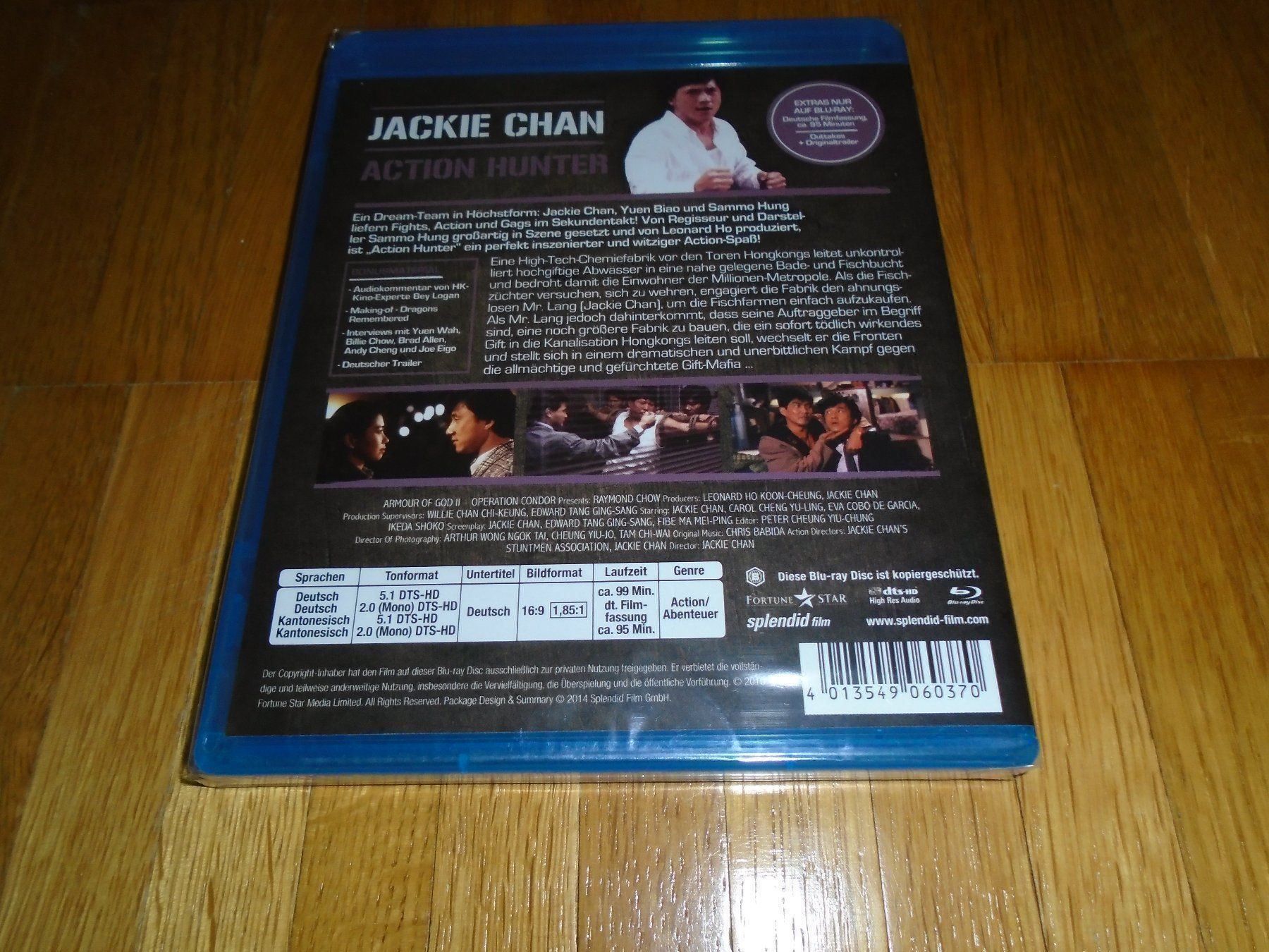 Alle DVDs: Jackie Chan - Action Hunter - UNCUT – Neu und originalverpackt aus Basel von havsok 1