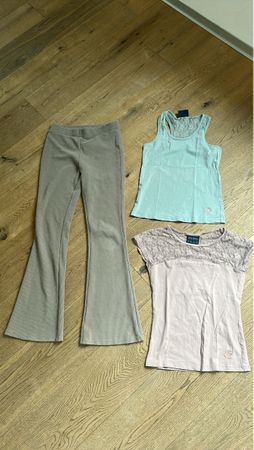 1 Hose und 2 T-Shirts Grösse 164