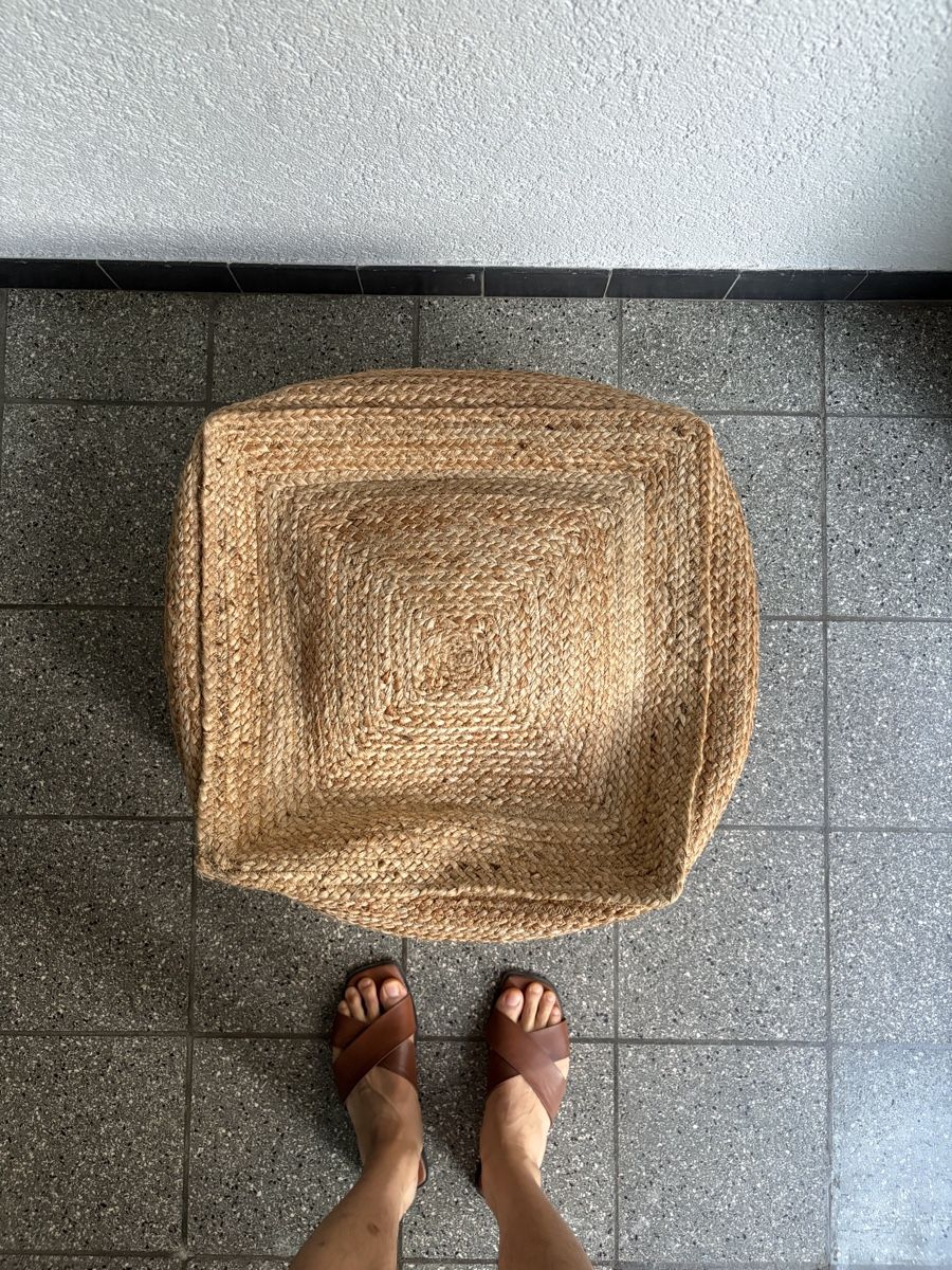 Maisons du monde Cuscini: Sitzsack aus Rafia – Usato da Winterthur venduto da Pohanrizki 3