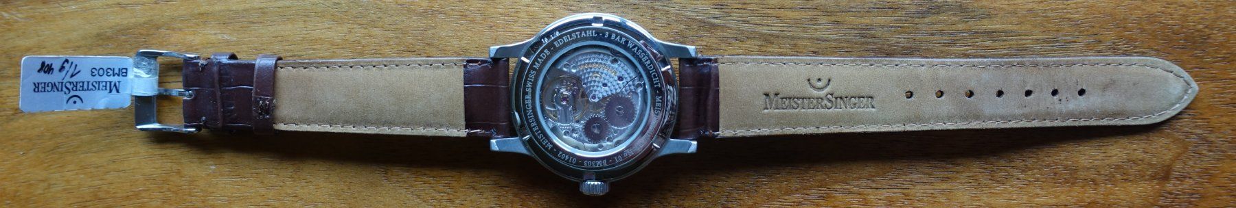MeisterSinger Orologi: Meister Singer Uhr – Nuovo (secondo la descrizione) da Einsiedeln venduto da Amselspitz49 3