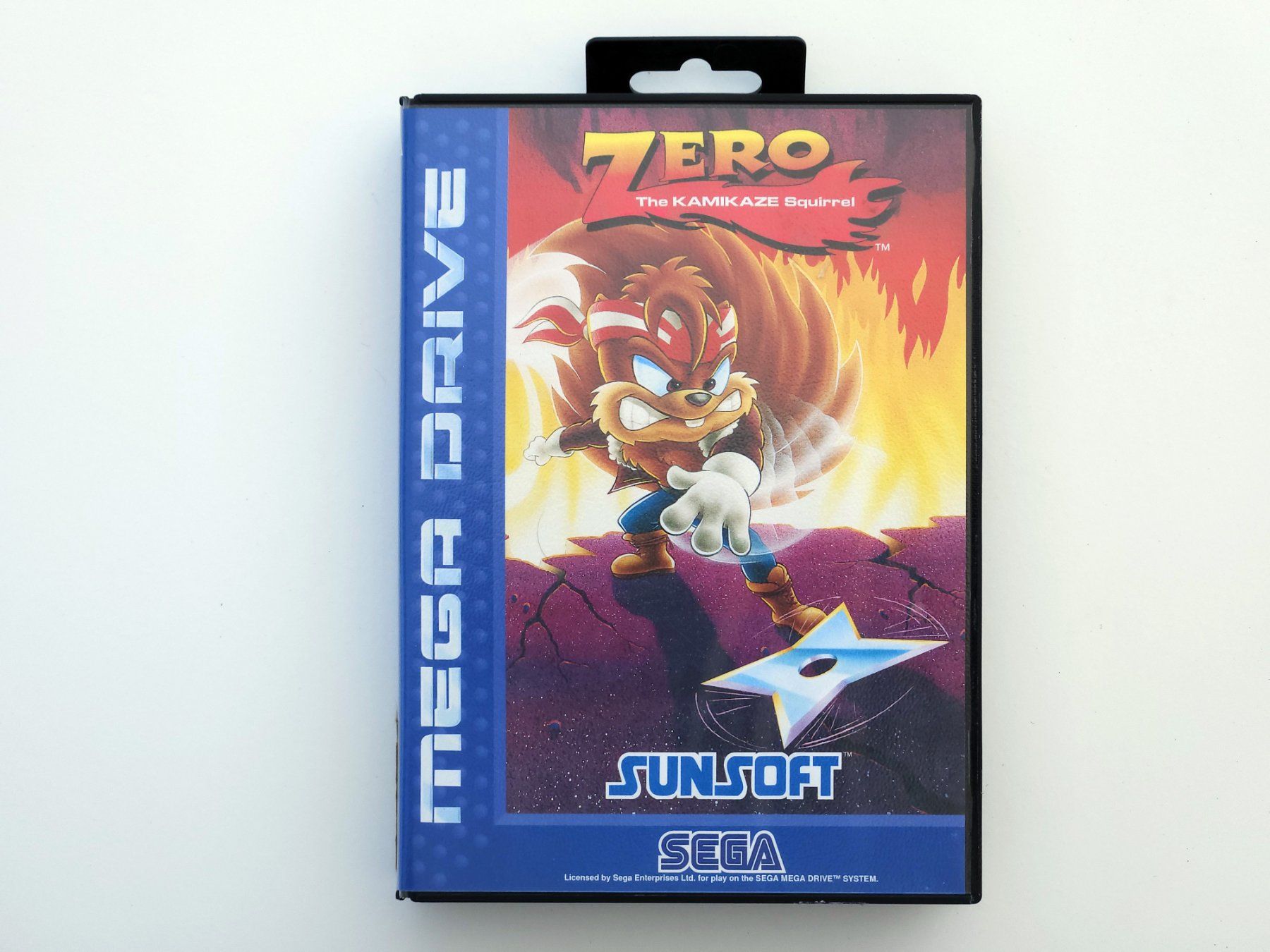 Sega Giochi: Zero The Kamikaze Squirrel - Mega Drive – Usato da Autigny venduto da zel_gvl5