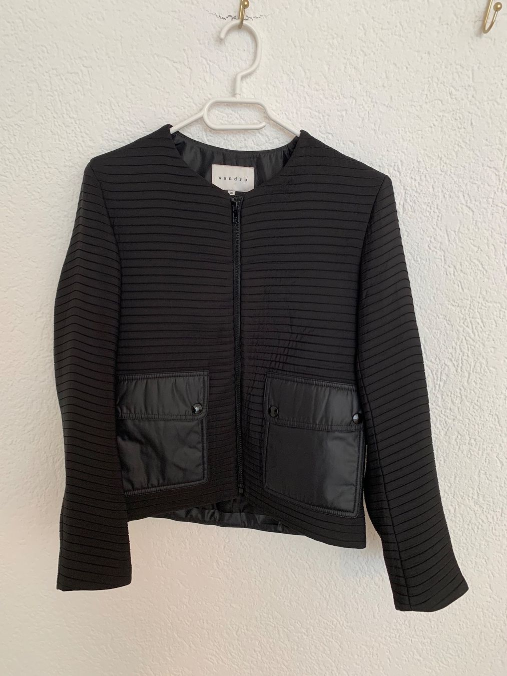 Sandro Giacche: Sandro Paris Jacke schwarz Gr. 36 / S – Usato da Fislisbach venduto da KolibriSecondhand