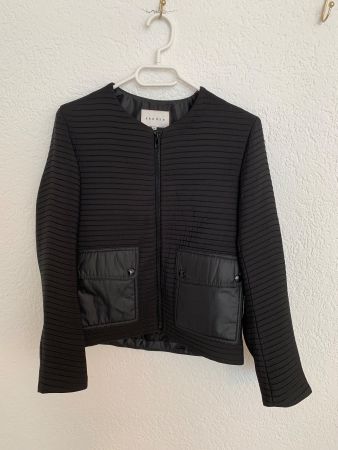 Sandro Paris Jacke schwarz Gr. 36 / S
