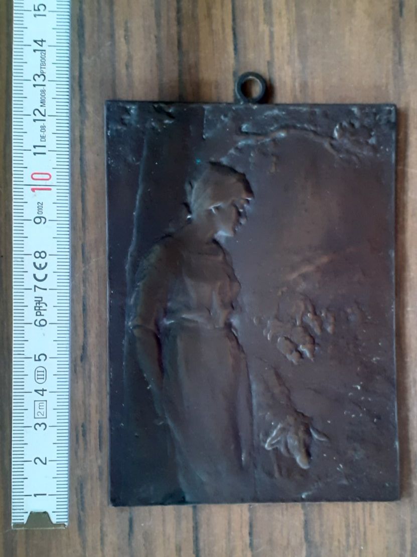 Skulpturen & Statuen: Antikes Relief bukolische Szene – Gebraucht aus Mörschwil von antiksalon 6