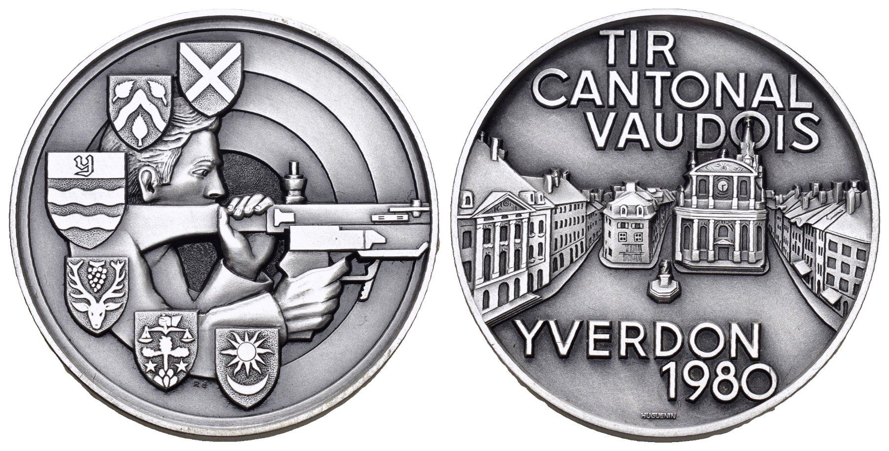 Medaillen: Yverdon 1980 – Gebraucht aus Bern von numismatictops