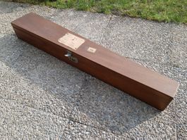 Transportkiste für Degen Schweizer Armee antik, selten & rar