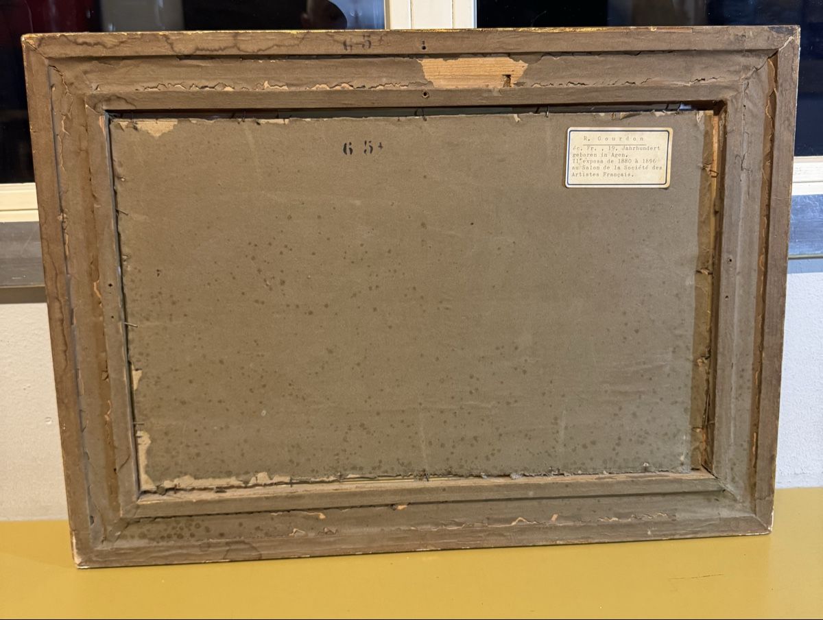 Tableaux: Original gemalte signiert Bild Antik  – D'occasion à Schlieren par Freundlich02 6