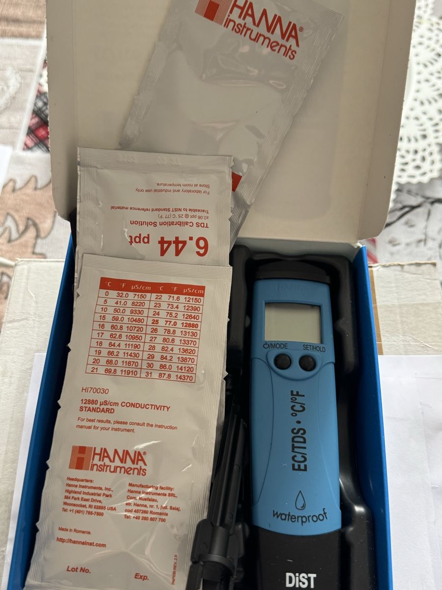 Hanna Instruments HI98312 DiST 6 EC/TDS Tester – waterproof (Gebraucht ...