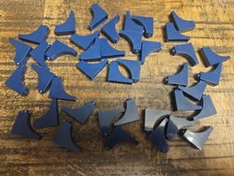 lego 18653 lot de 40 pièces Dark Blue Arch 1 x 3 x 2