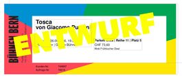 2 Tickets für Tosca im Berner Stadttheater