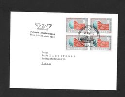 Sonderbrief A. 868 Muba Basel 15.-25.4.1961