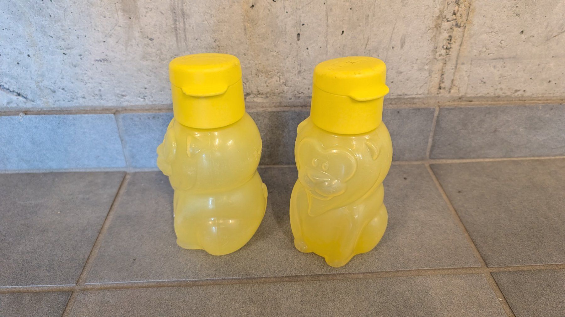 Borracce & Thermos: 2 Stück Kinder Tupper Trinkflasche – Usato da Kirchdorf AG venduto da Reto2005
