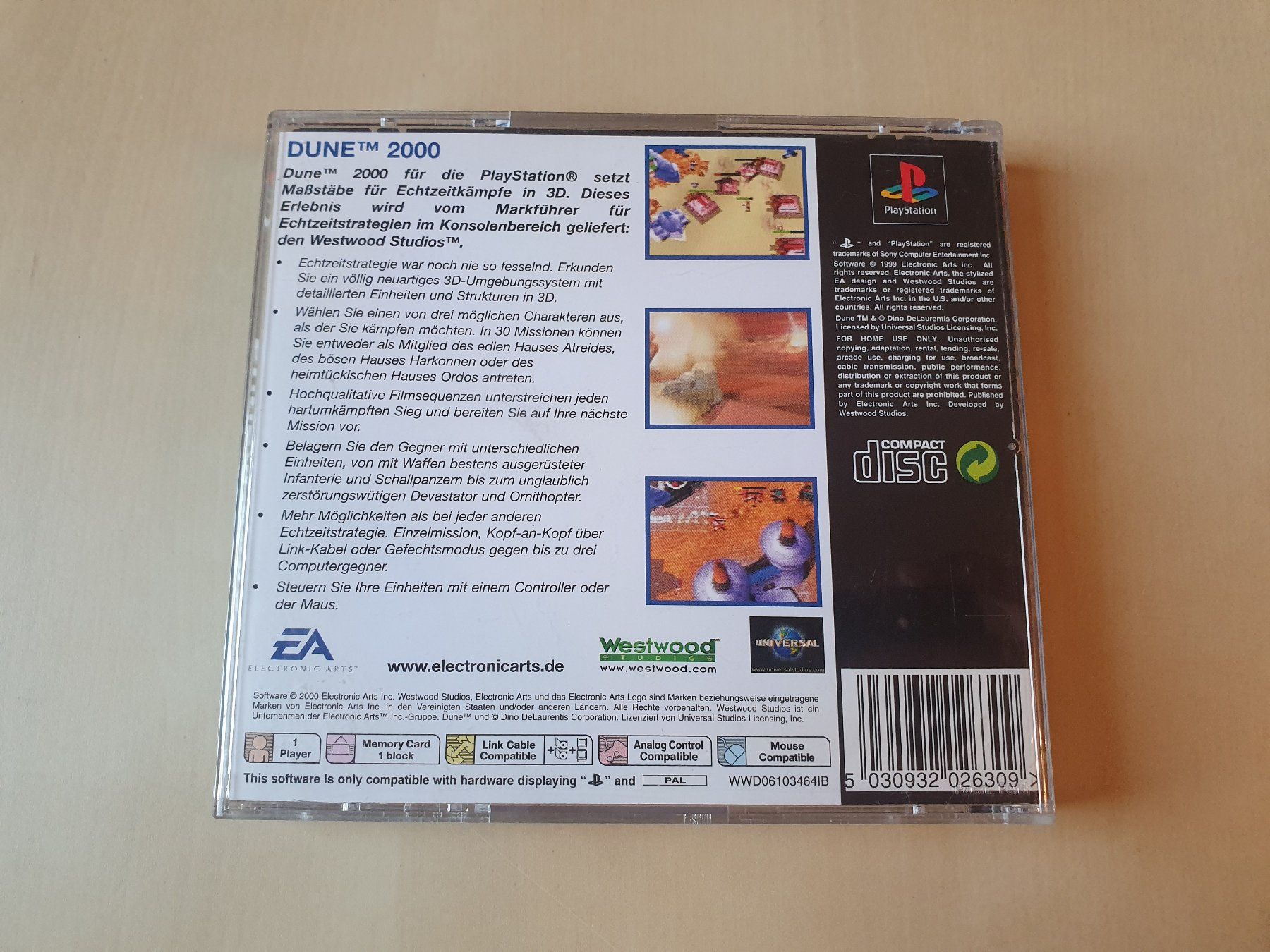 Sony Giochi: Dune 2000 – Usato da Stansstad venduto da collectorsshop 1