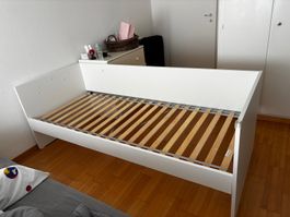 IKEA VIHALS Tagesbettgestell, weiß, 80x200 cm. Last days!!
