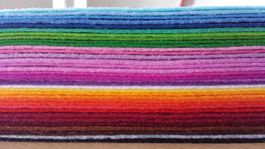 35 Stück, BASTELFILZ, 30x30 cm felt Diy