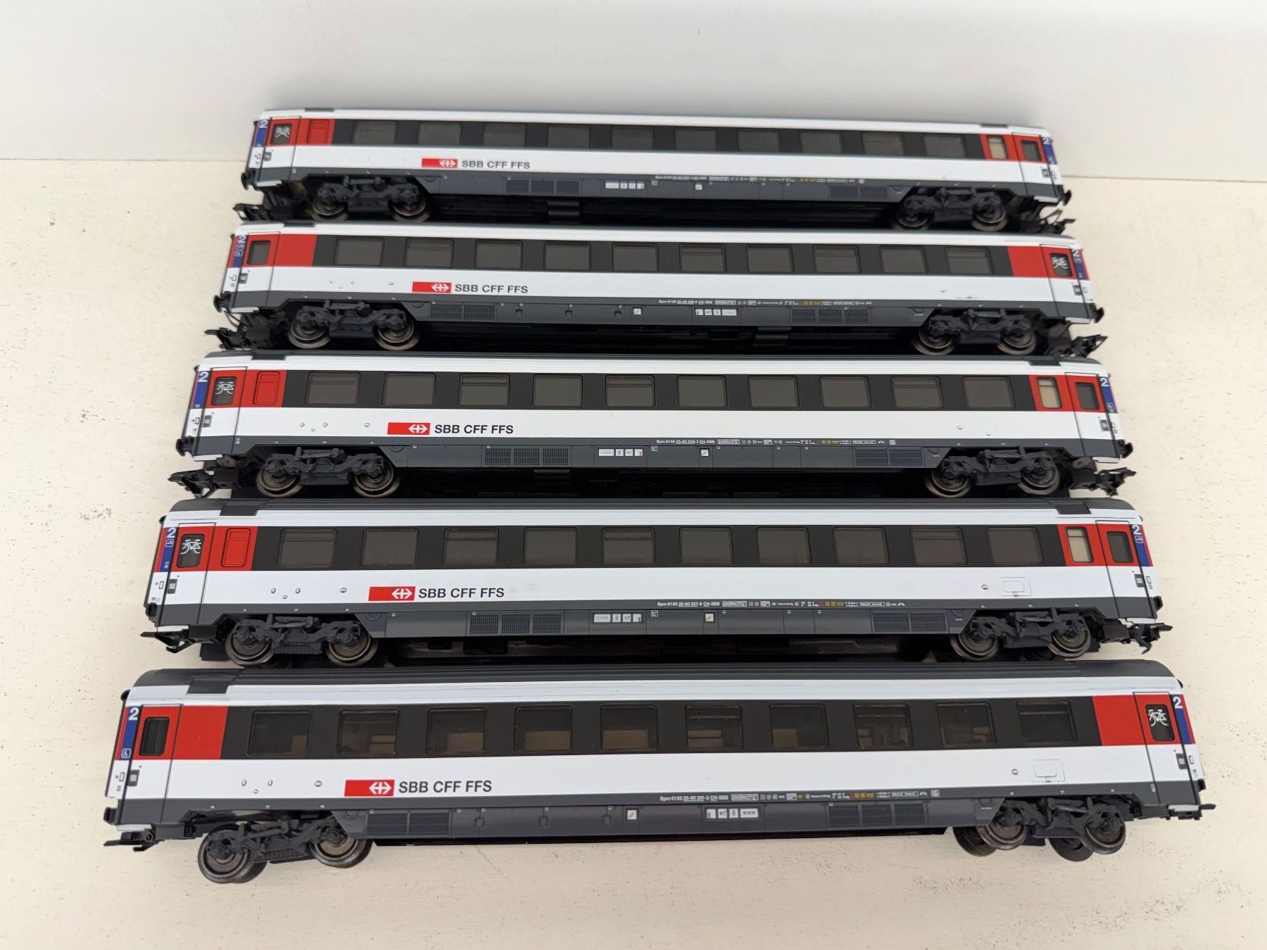 Märklin Modelleisenbahnen: SBB Eurofima Wagen Märklin – Gebraucht aus Büsserach von ModellbahnDepot 1